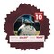 Dark Red Suede Mat Board for 20x20 Frames - Circle Opening for 16x16 Photos